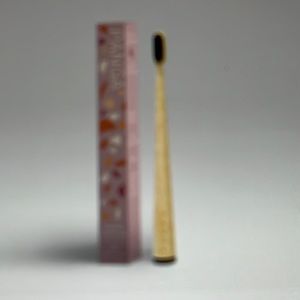 Panga Black bamboo toothbrush white bamboo toothbrush